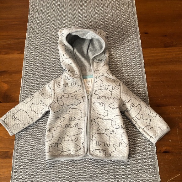 baby boy zip hoodie